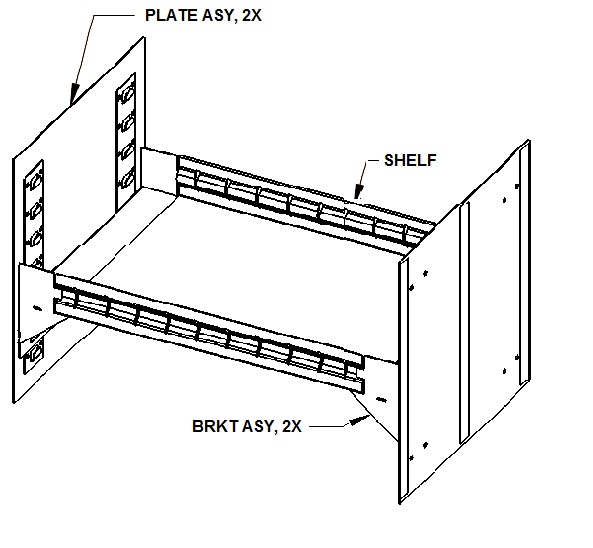 H Box Shelf